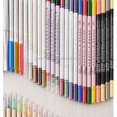 The Color Brush Type Pen Which Can Attract You With Brilliant Beautiful Colors !